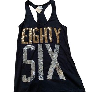 Sequin Victoria’s Secret PINK Tank